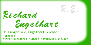 richard engelhart business card
