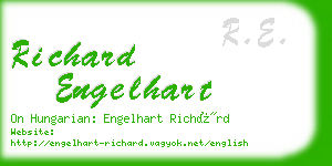 richard engelhart business card